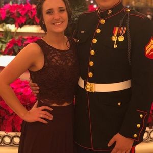 City Triangles 2 Piece Ball Dress